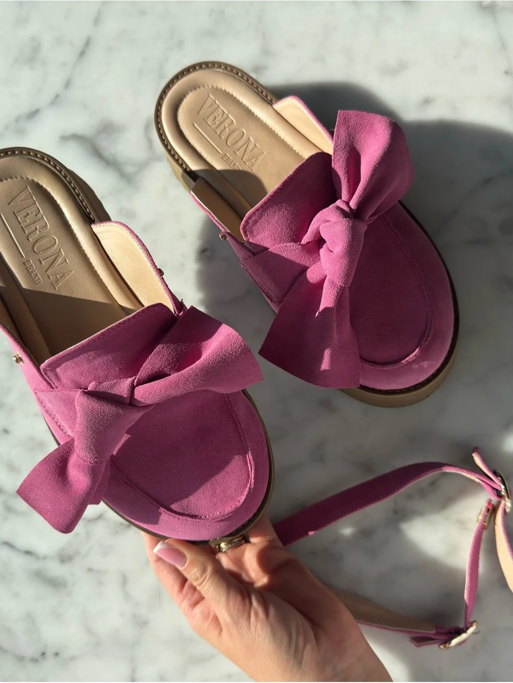 No Brand name natural suede